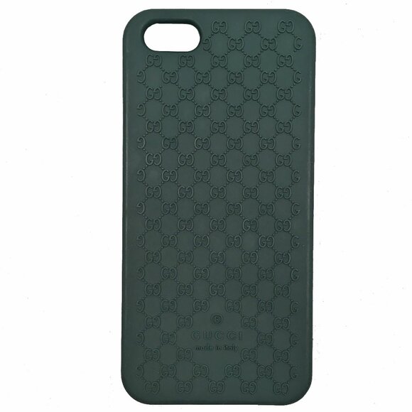 NEW $295 Gucci GG Guccissima Custodia iPhone Case! Green iPhone 5 5S 5C SE 1st G - Picture 3 of 5